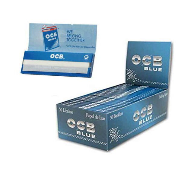 Comprar Papel fumar Ocb blue Corto ultrafino.