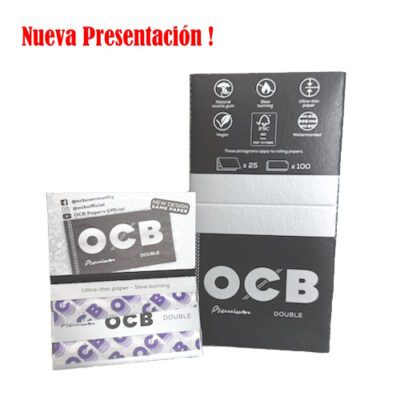 Papel Ocb Premium doble ventana
