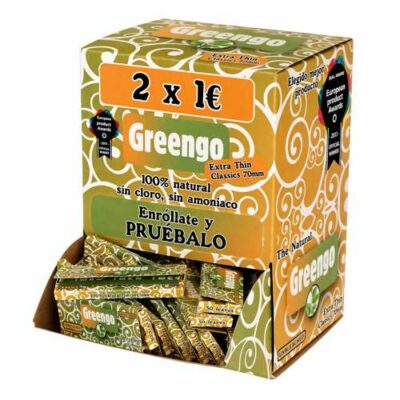 Expositor greengo corto de 70mm 2x1