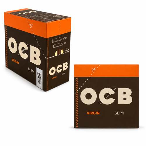 Ocb virgin slim 50 libritos de 32 hojitas