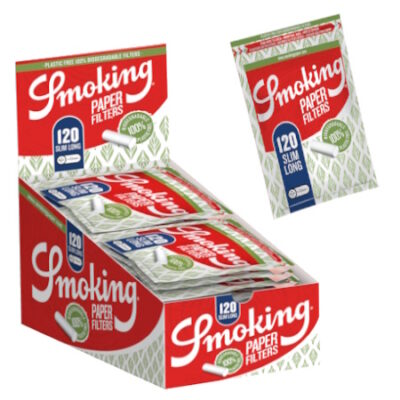 Filtros Smoking de Papel Largo slim