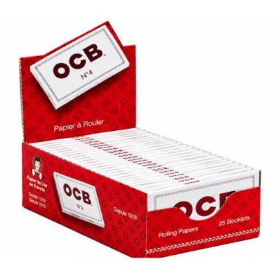 ocb doble ventana papel blanco