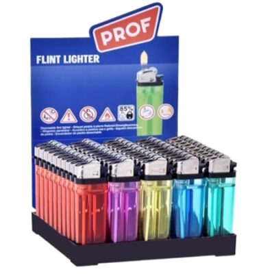 Mechero de piedra económico traslñucido