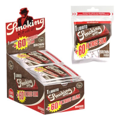 Papel Smoking browm más filtros