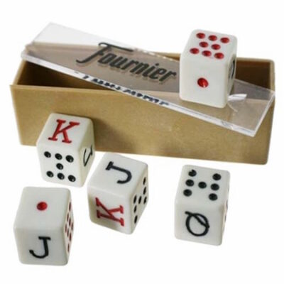 Dados póker Fournier 5