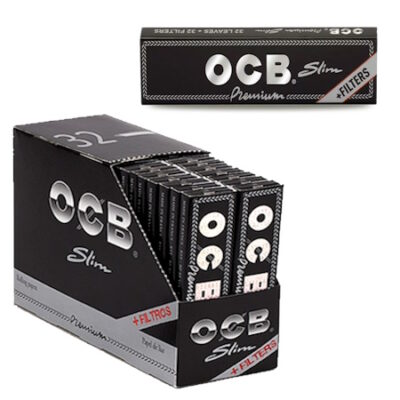 Papel ocb slim más boquillas de cartón