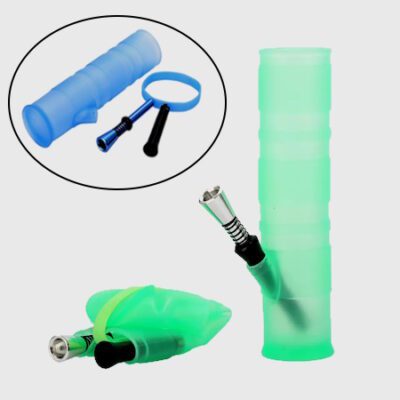 Pipa de agua hecha de silicona 20cm