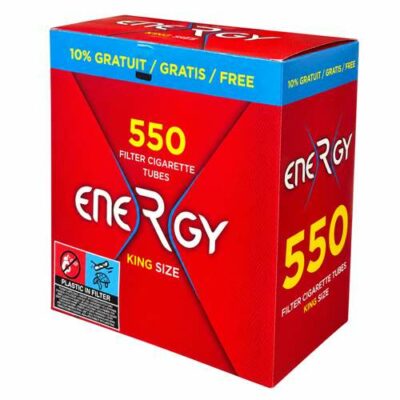 Tubos energy king size 550