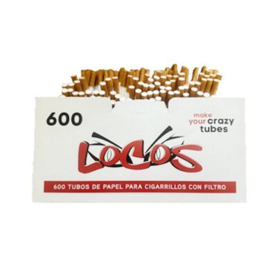 Tubos de 600 unidades filtro normal