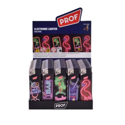 Mecheros electrónicos dibujos Neon