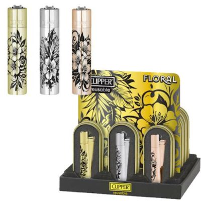 Clipper metal colección de flores