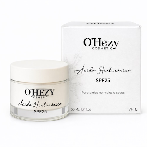 Crema de rostro con ácido hialurónico