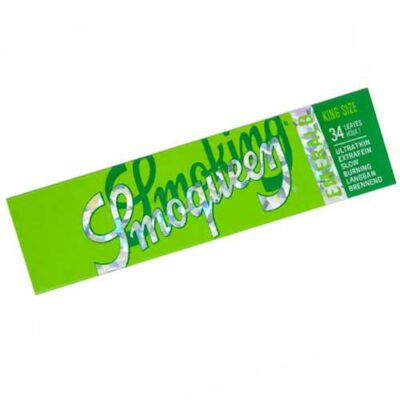 Papel smoqueen esmerald extra fino