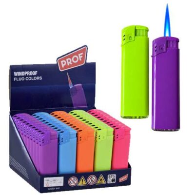 Mechero Jet flame PROF colores flour