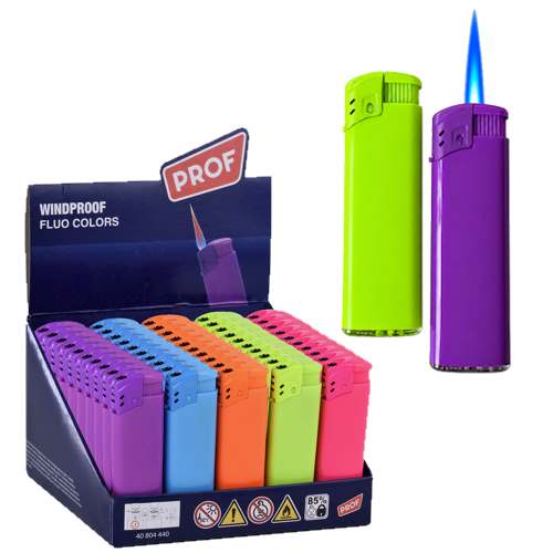 Mechero Jet flame PROF colores flour